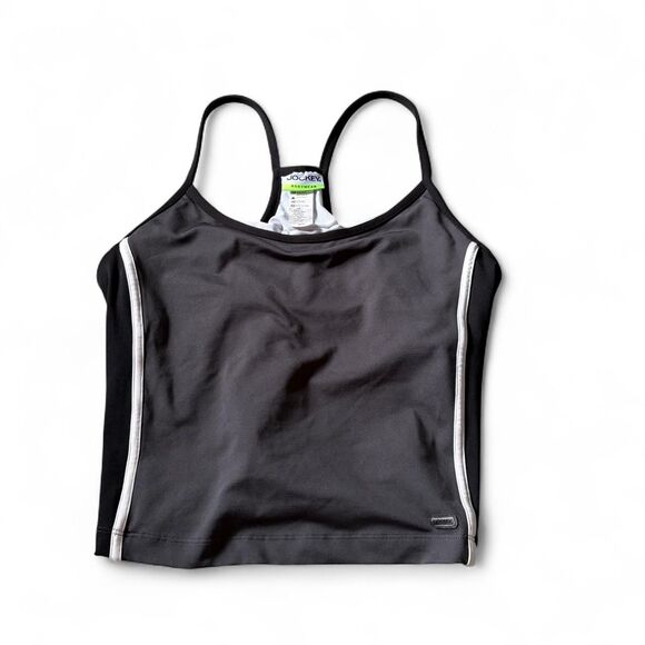 Jockey Tops - Jockey Women's Grey and Black Vest